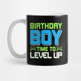 Birthday Boy Time to Level Up Mug